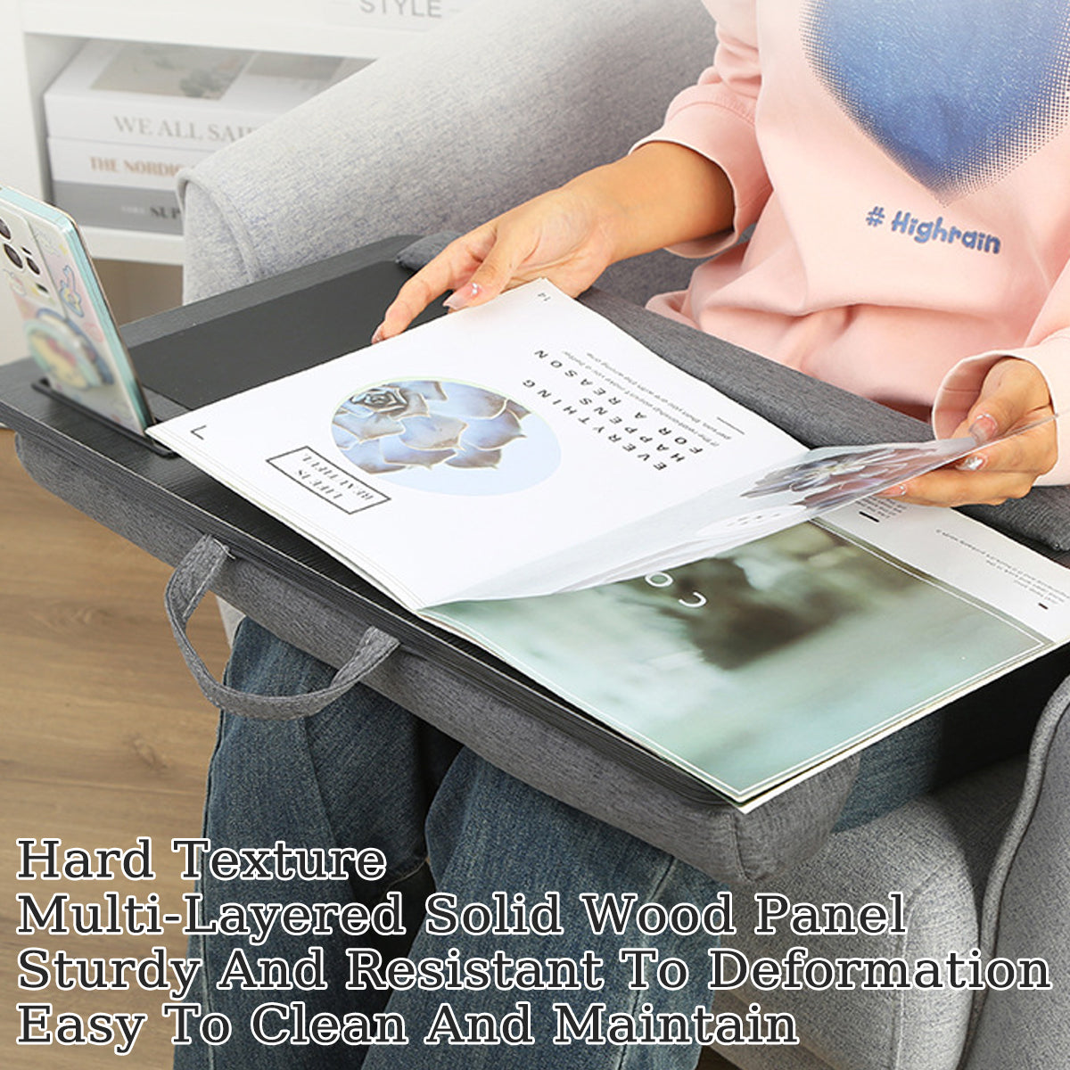 Portable Lap Desk Laptop Table with Handle