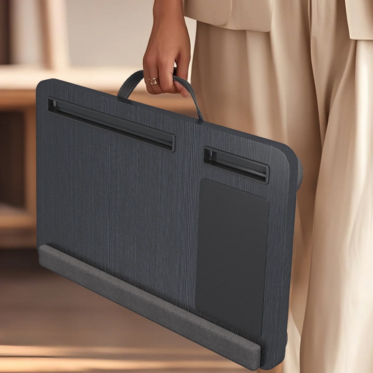 Portable Lap Desk Laptop Table with Handle