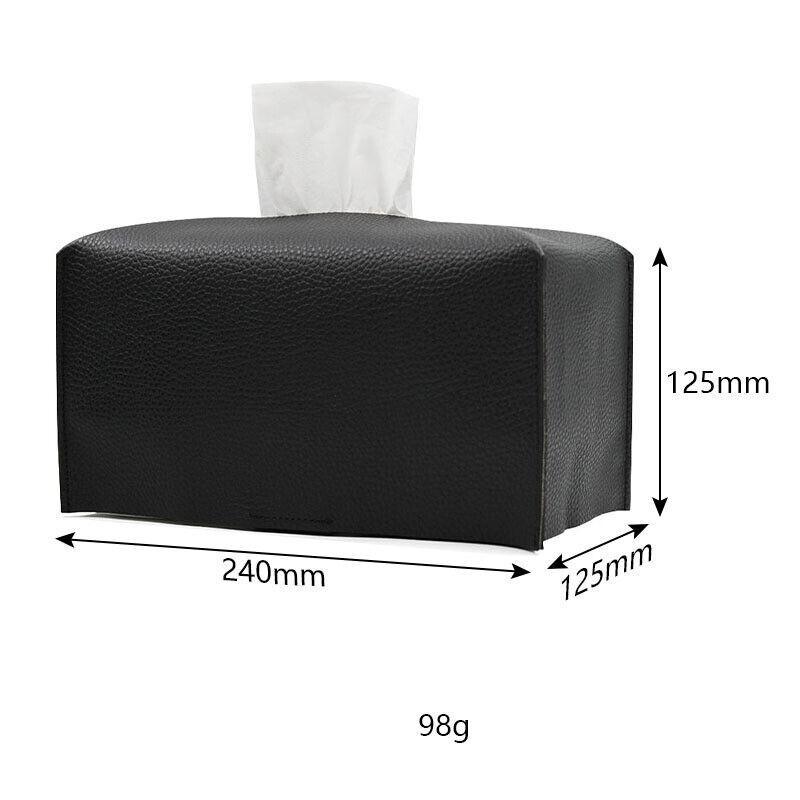 PU Leather Tissue Box Dispenser Napkin Holder