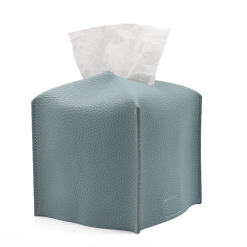PU Leather Tissue Box Dispenser Napkin Holder