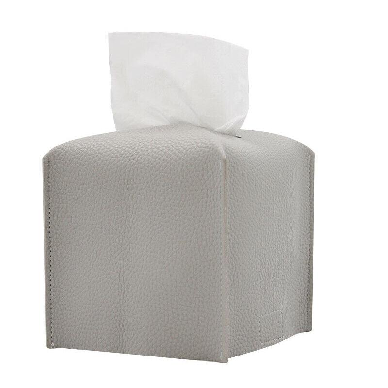 PU Leather Tissue Box Dispenser Napkin Holder