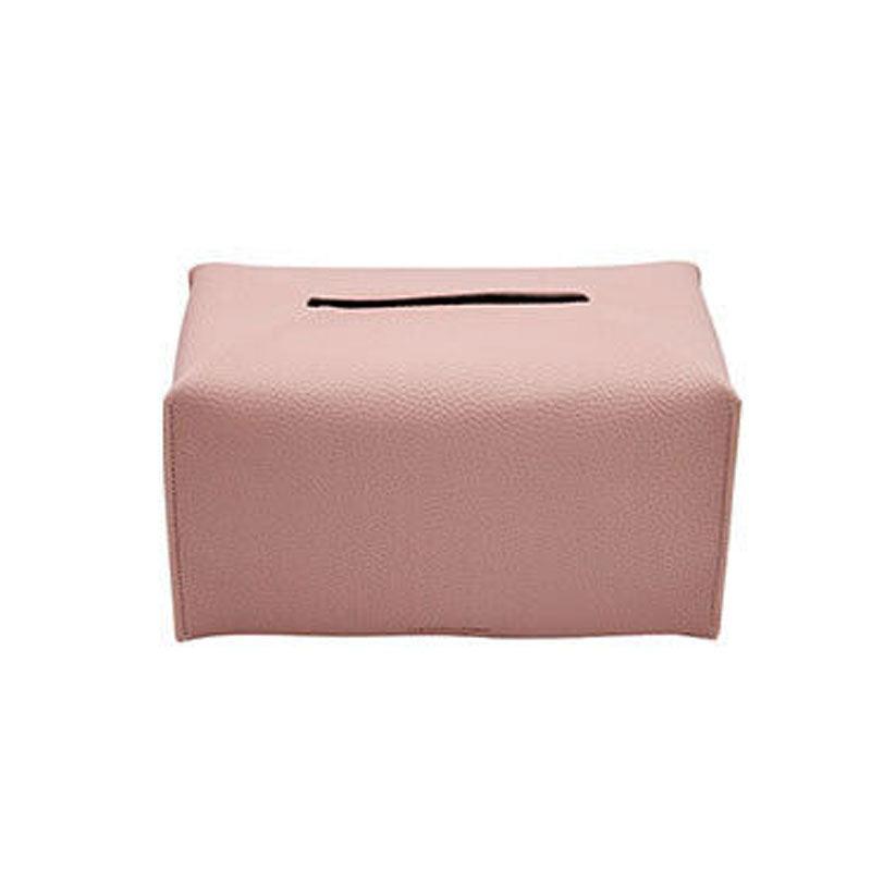 PU Leather Tissue Box Dispenser Napkin Holder