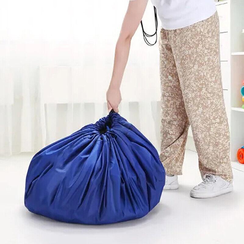 150cm Kids Play Mat Bag Portable Toy Storage