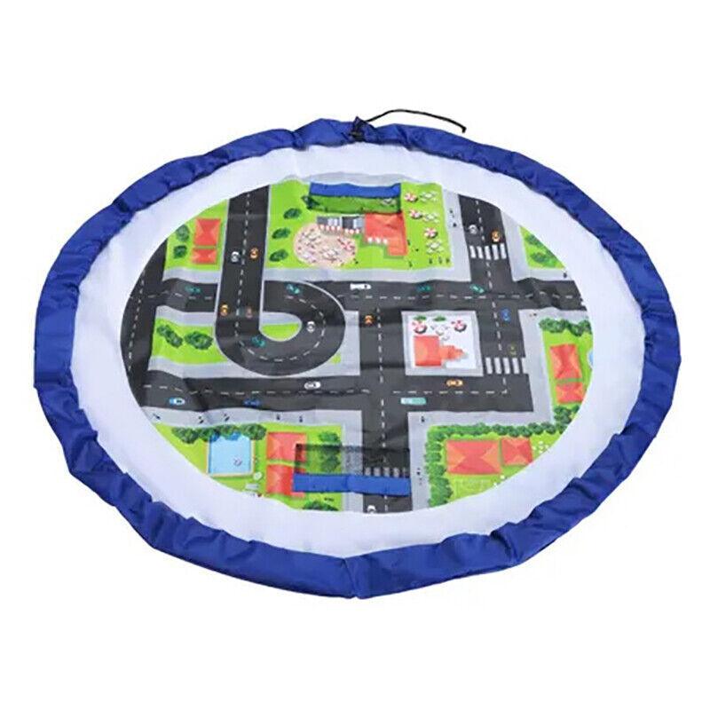 150cm Kids Play Mat Bag Portable Toy Storage