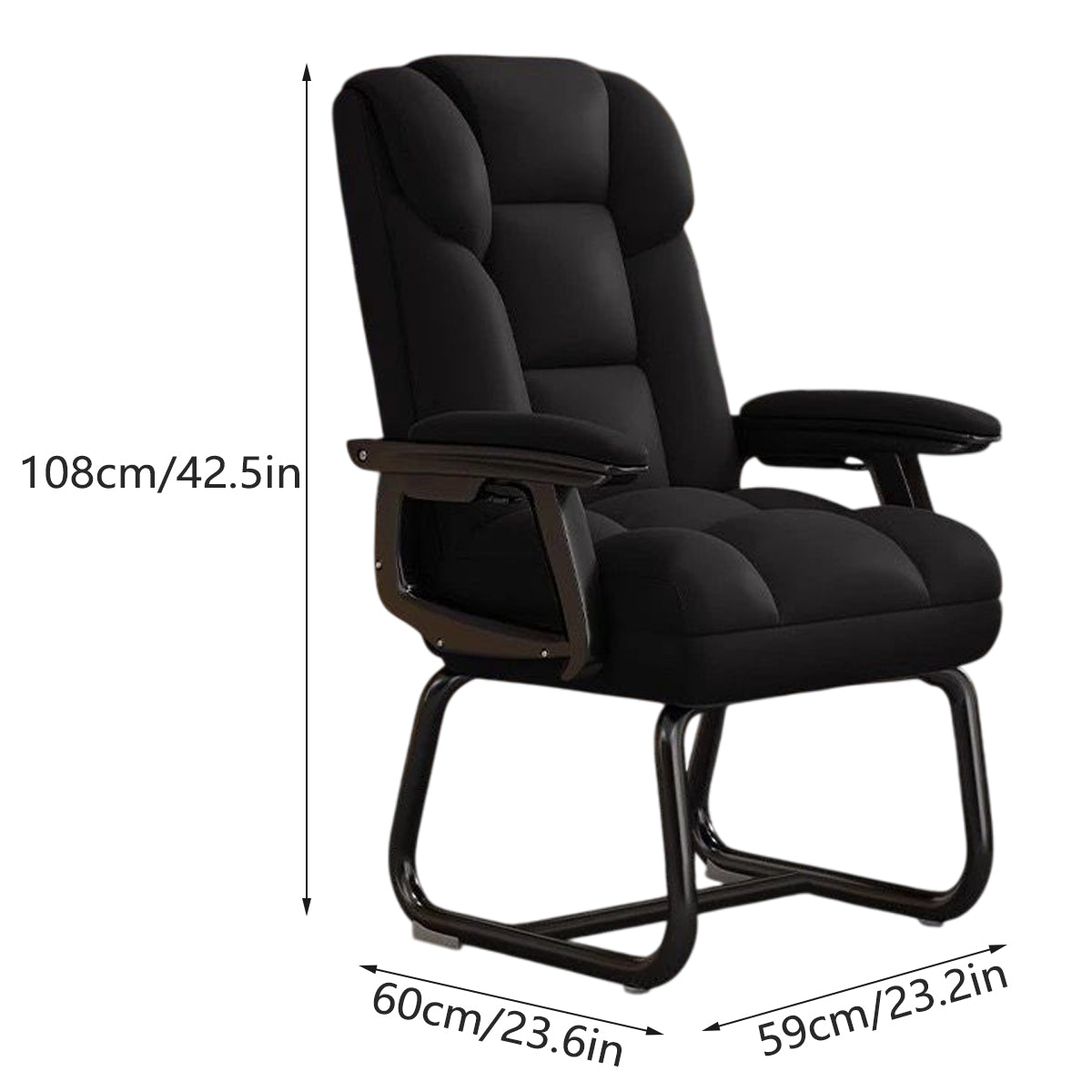 Ergonomic Chair High-Resilient Sponge Breathable Seat