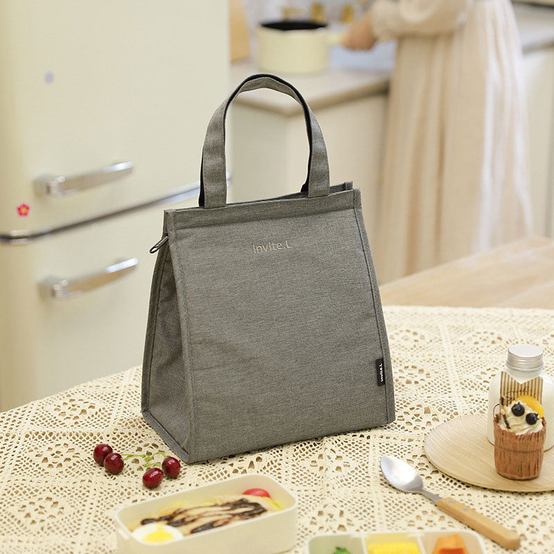 Thermal Insulated Lunch Bag Oxford Tote for Food Storage