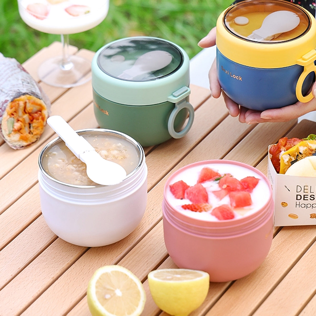 Stainless Steel Insulated Lunch Box 600ml