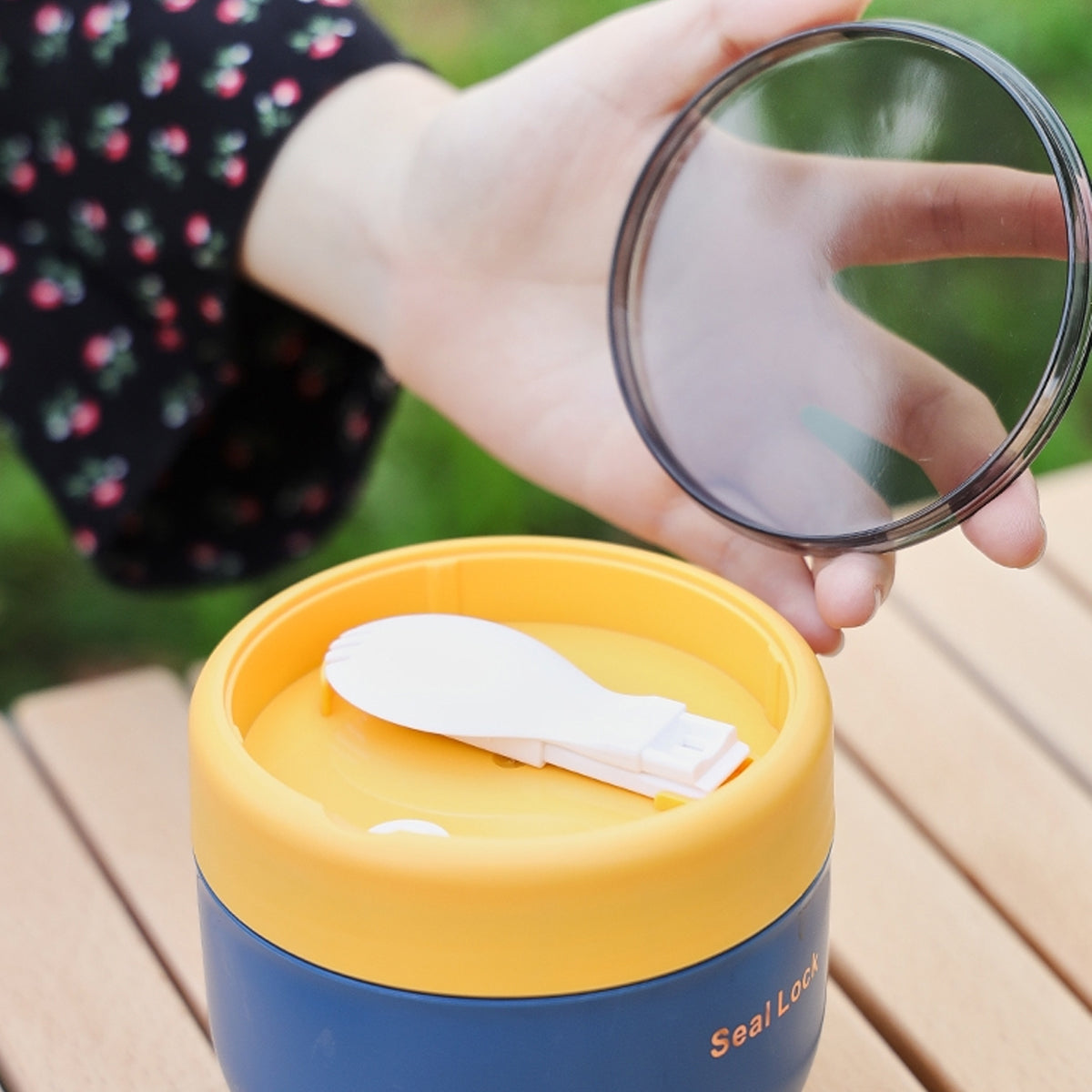 Stainless Steel Insulated Lunch Box 600ml