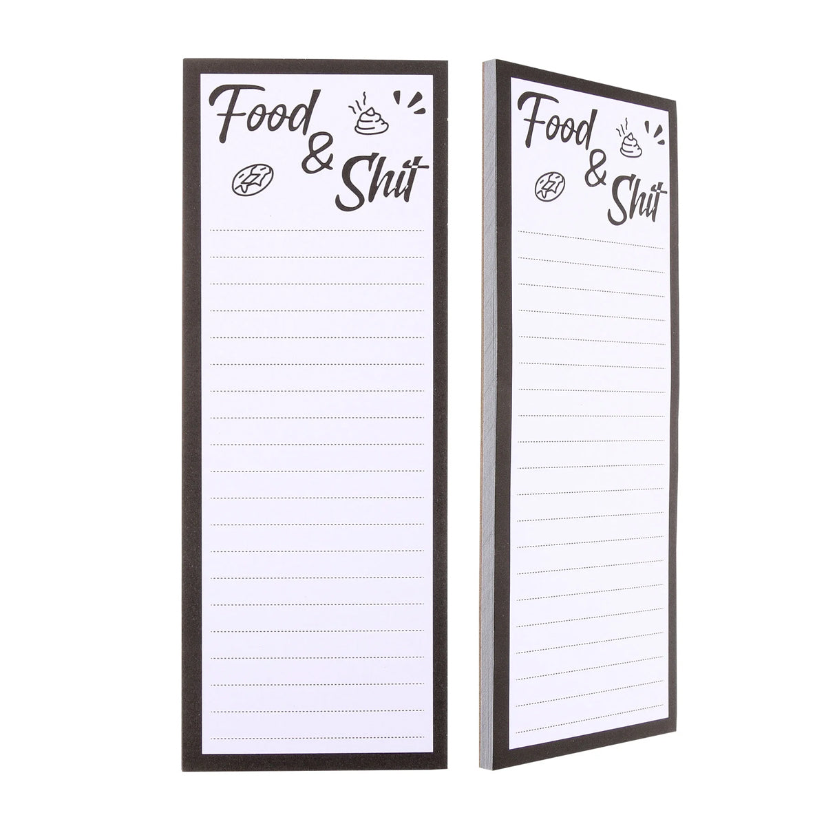 4 Pcs Magnetic Fridge Memo Pads with 4 Pen Holders 50 Sheets