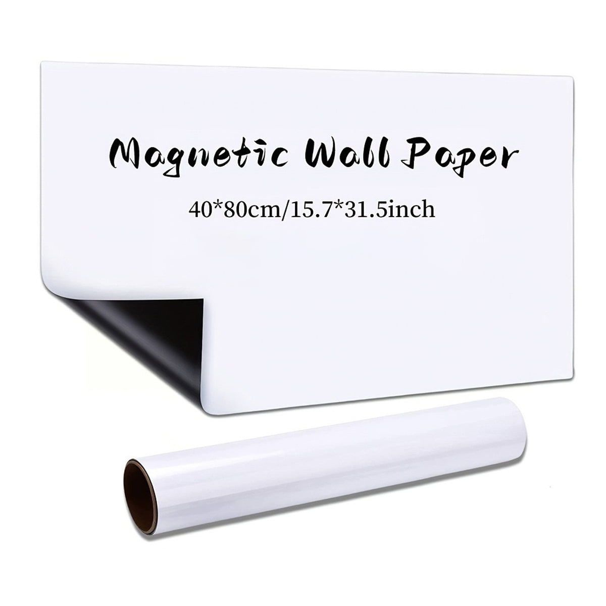 Magnetic Whiteboard Sticker 40×80cm Dry Erase Adhesive