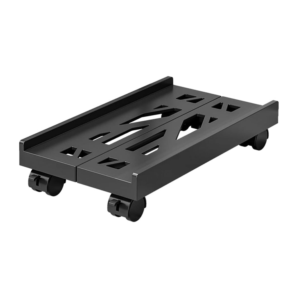 Retractable Computer Tower Stand with Wheels
