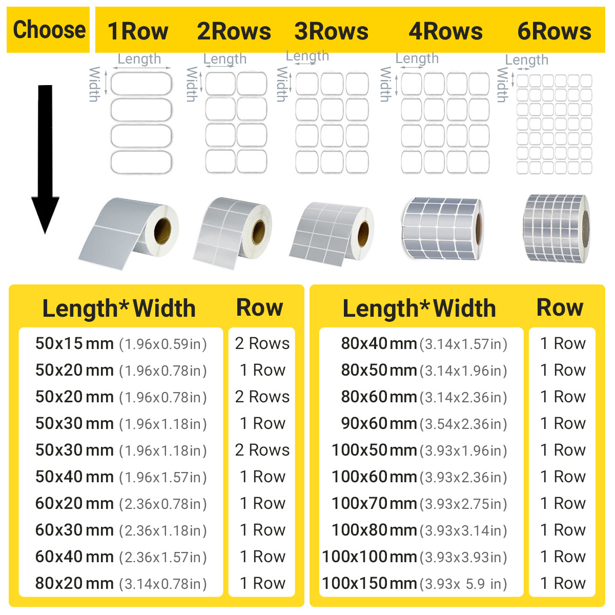 Silver PET Sticker Labels Waterproof Self Adhesive Thermal