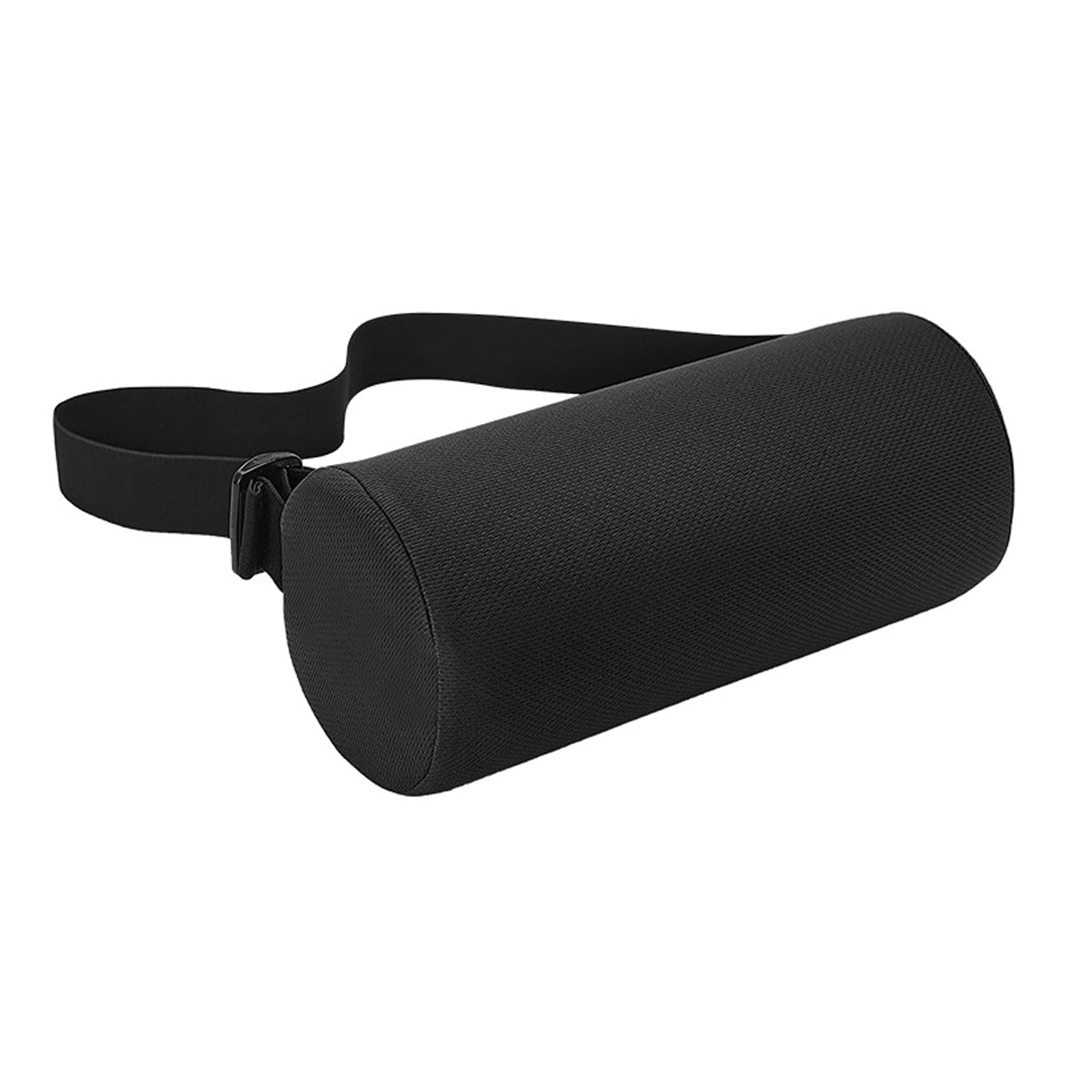 Cylindrical Lumbar Support Pillow with Strap