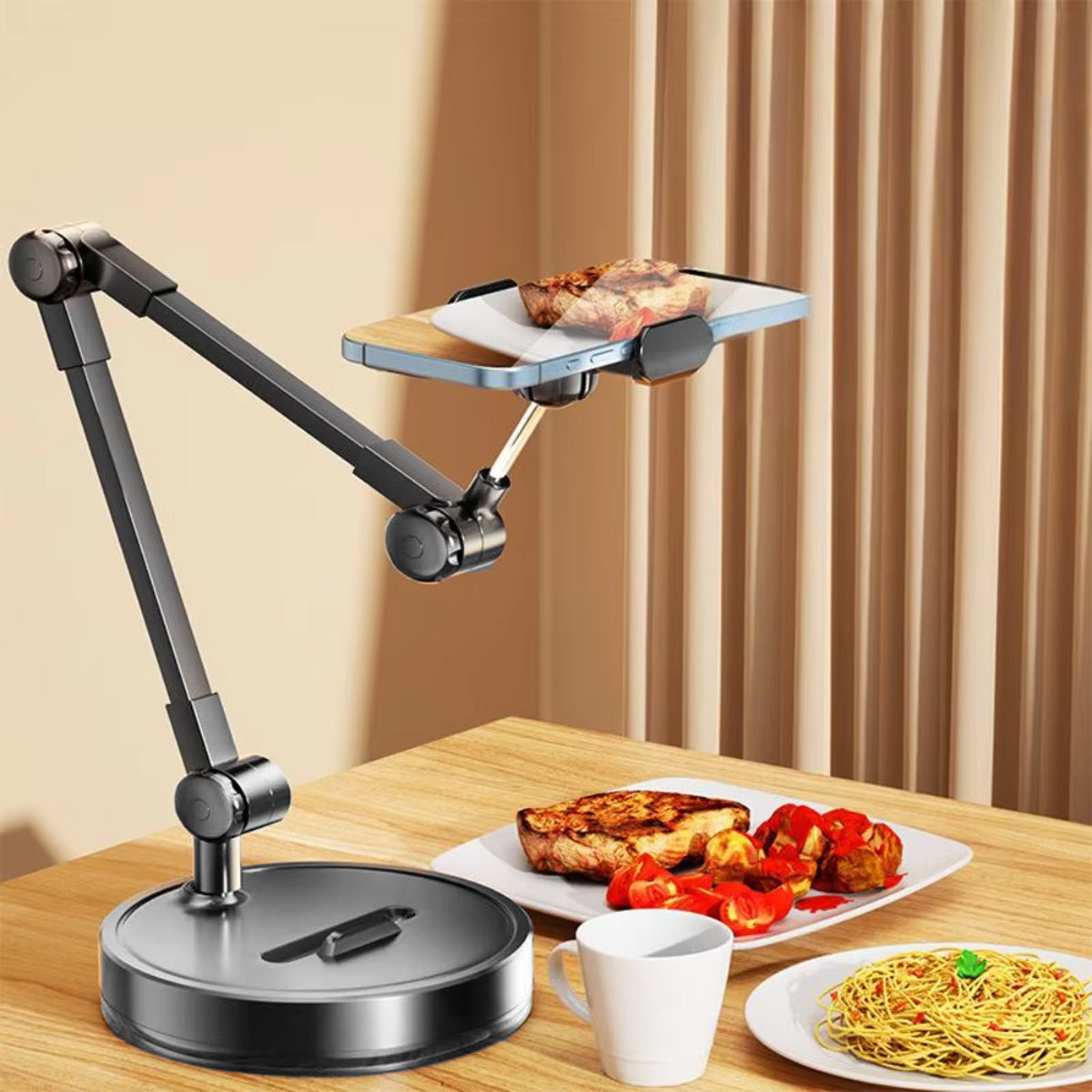 Mobile Phone Stand Overhead Shooting Adjustable Desk Holder