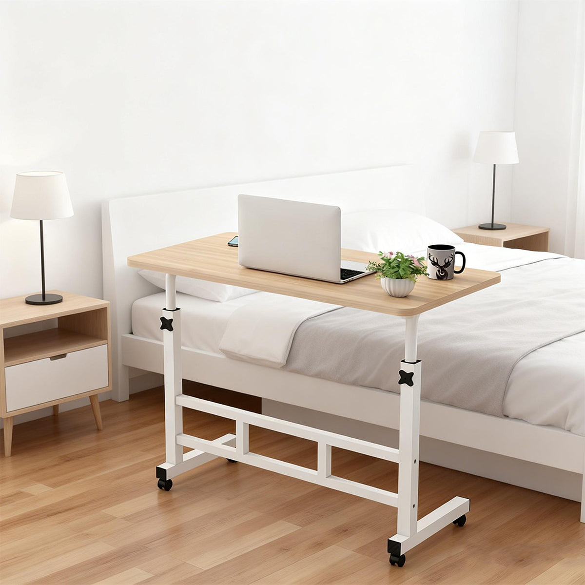 Mobile Adjustable Bedside Laptop Desk