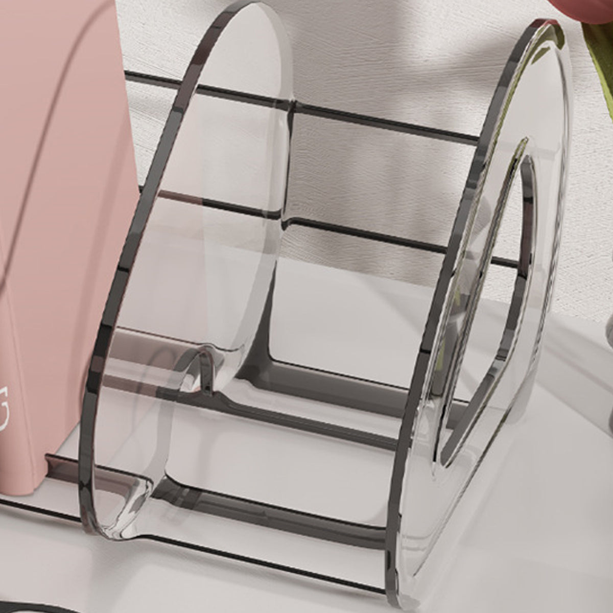 Desk Divider Shelf Organiser with 3 Compartments