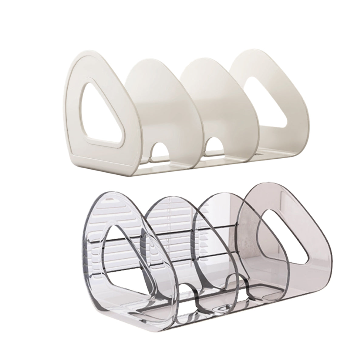 Desk Divider Shelf Organiser with 3 Compartments
