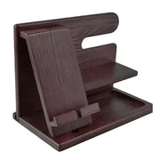Solid Wood Multi Function Desktop Phone Stand