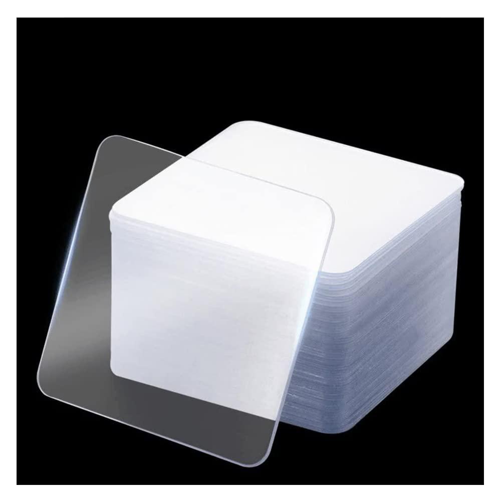 Nano Double-Sided Clear Gel Tape 6×6cm Reusable Traceless Adhesive Pad