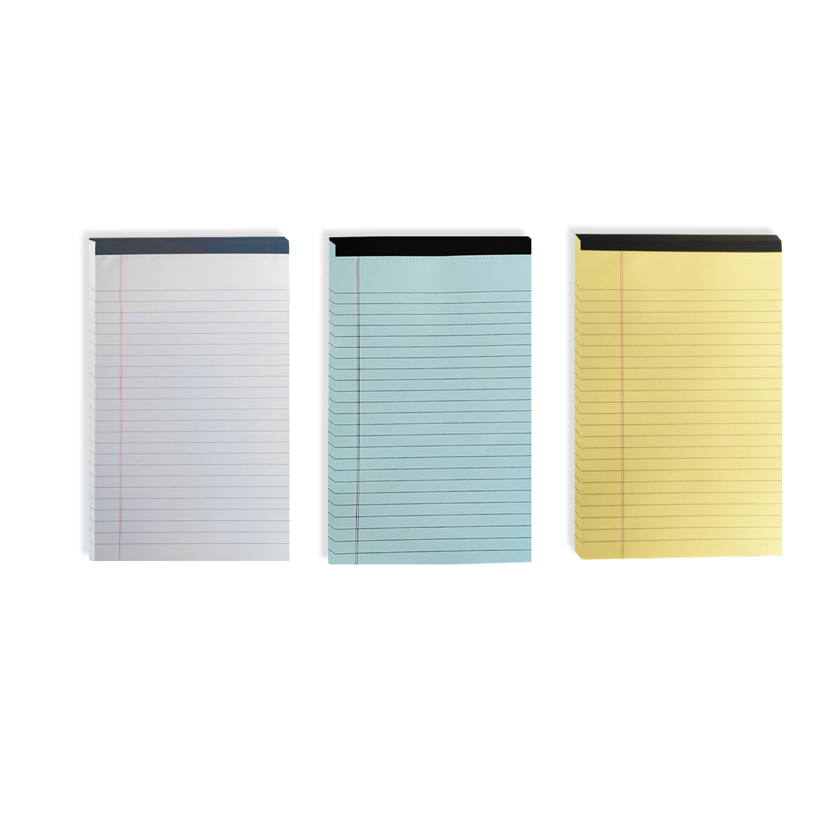 4 Pcs Tearable Lined Notepad Set | Colourful Memo Pad with 200 Sheets