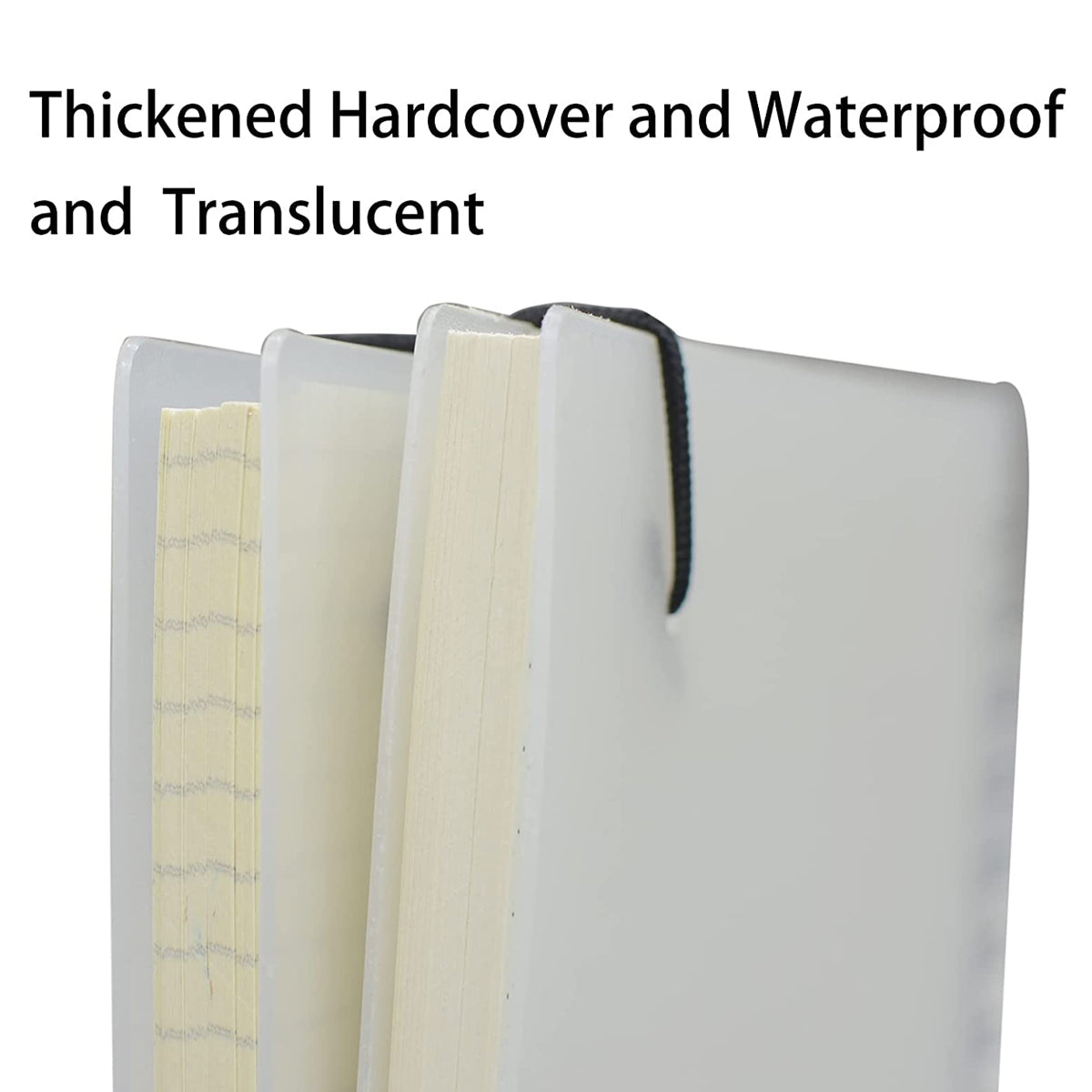 10 Pcs Spiral Notebooks Blank and Lined Coil Waterproof Cover