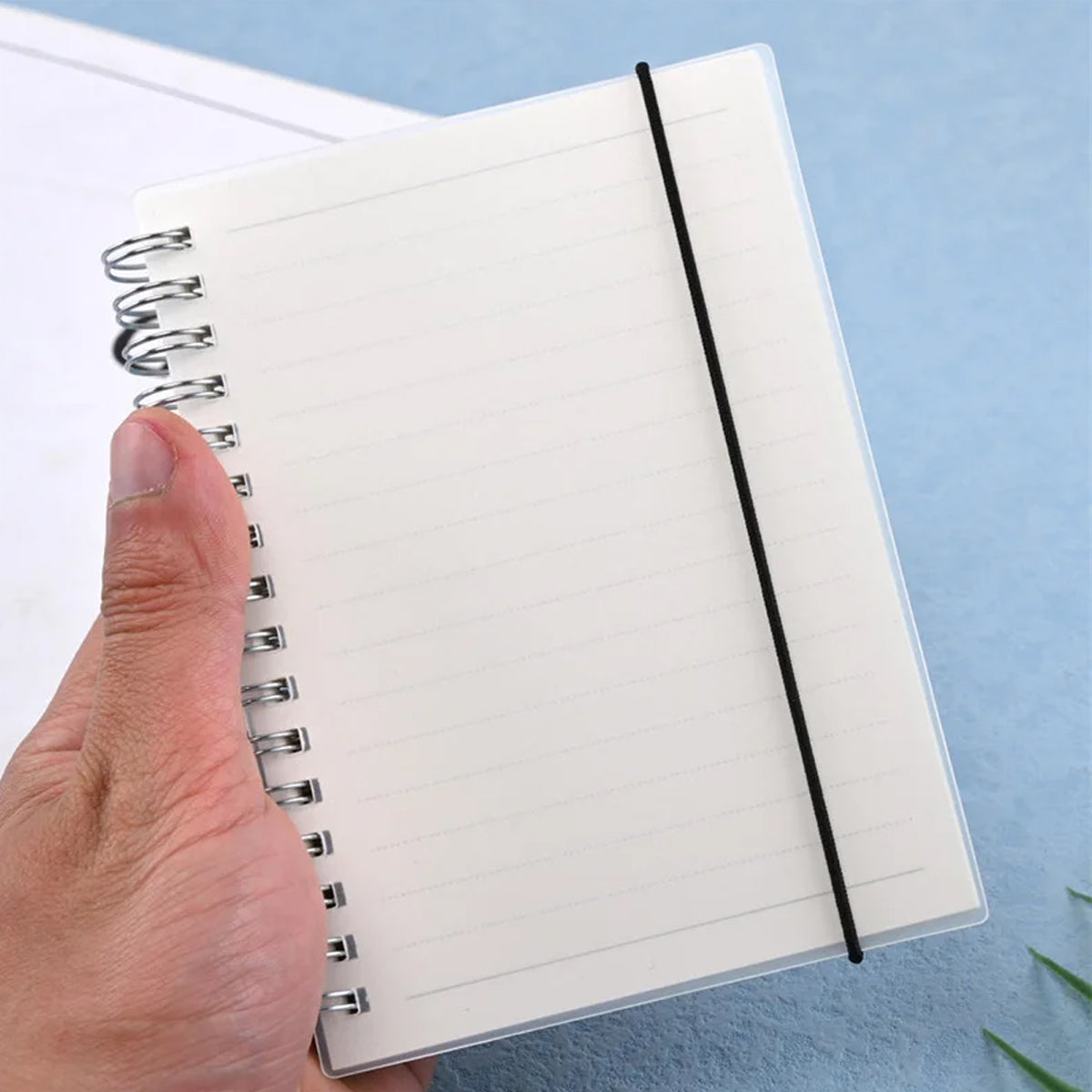 10 Pcs Spiral Notebooks Blank and Lined Coil Waterproof Cover