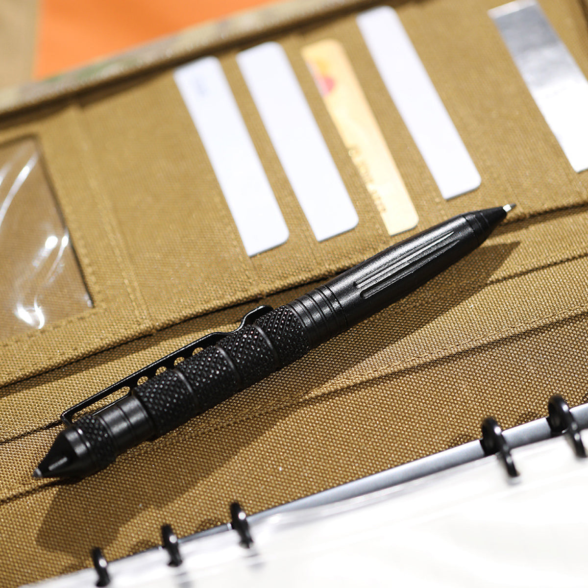 Outdoor Tactical Notebook Cover with A6 Binder