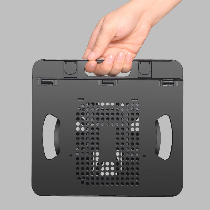 Foldable Adjustable Laptop Stand with 8 Angles and Cooling