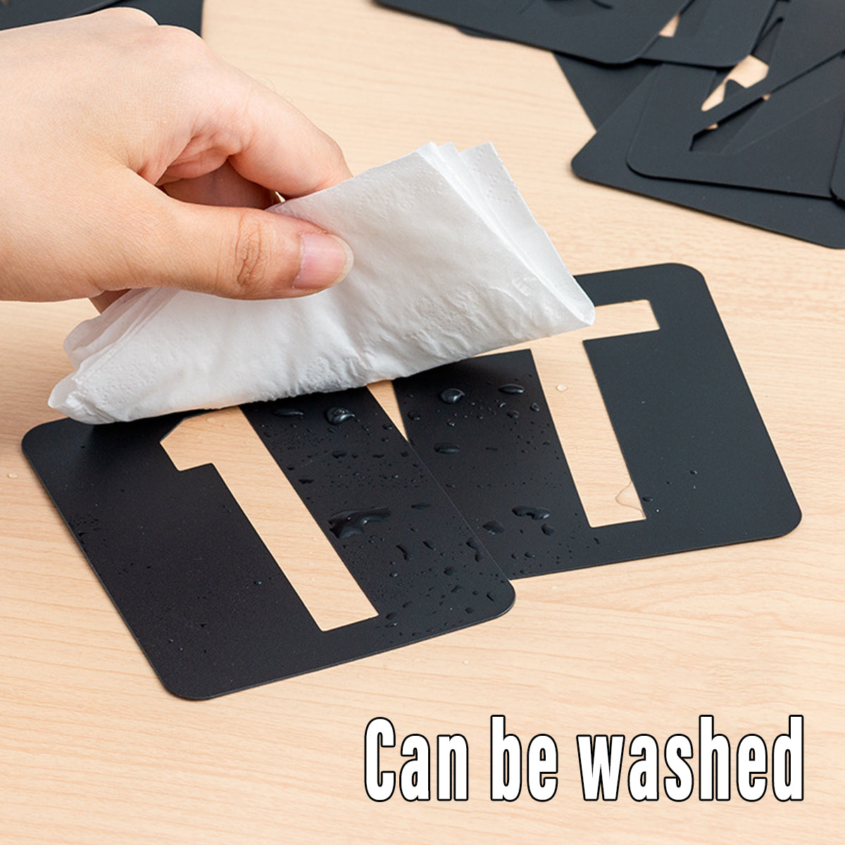 42 Pcs DIY Letter Number Stencils Wall Furniture