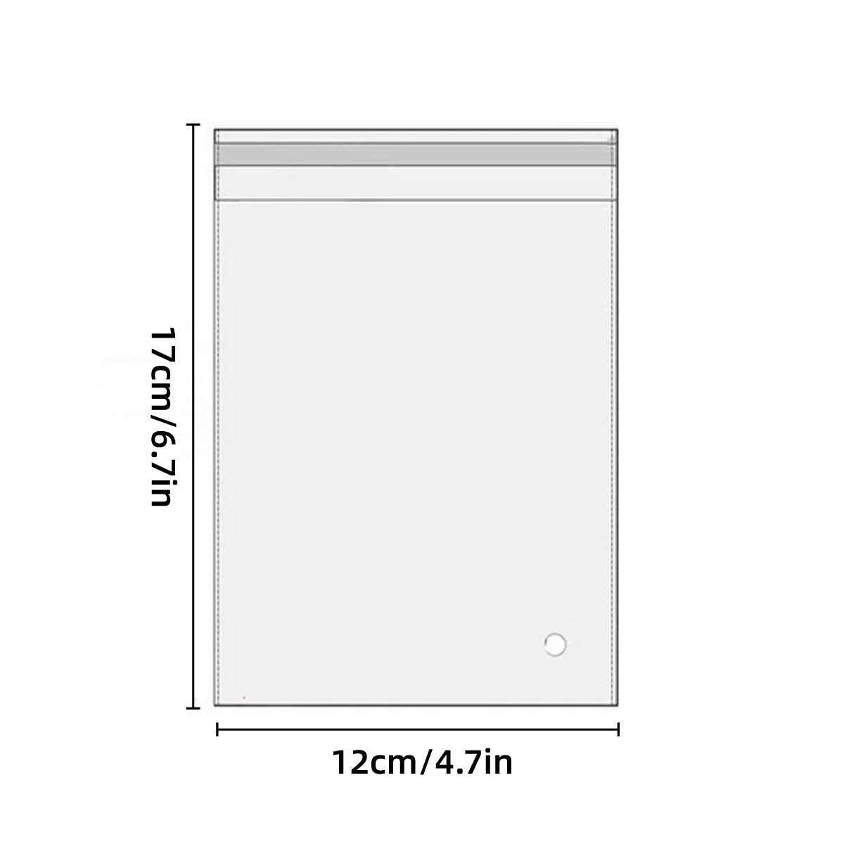 Self Adhesive Clear OPP Cellophane Bags Bulk