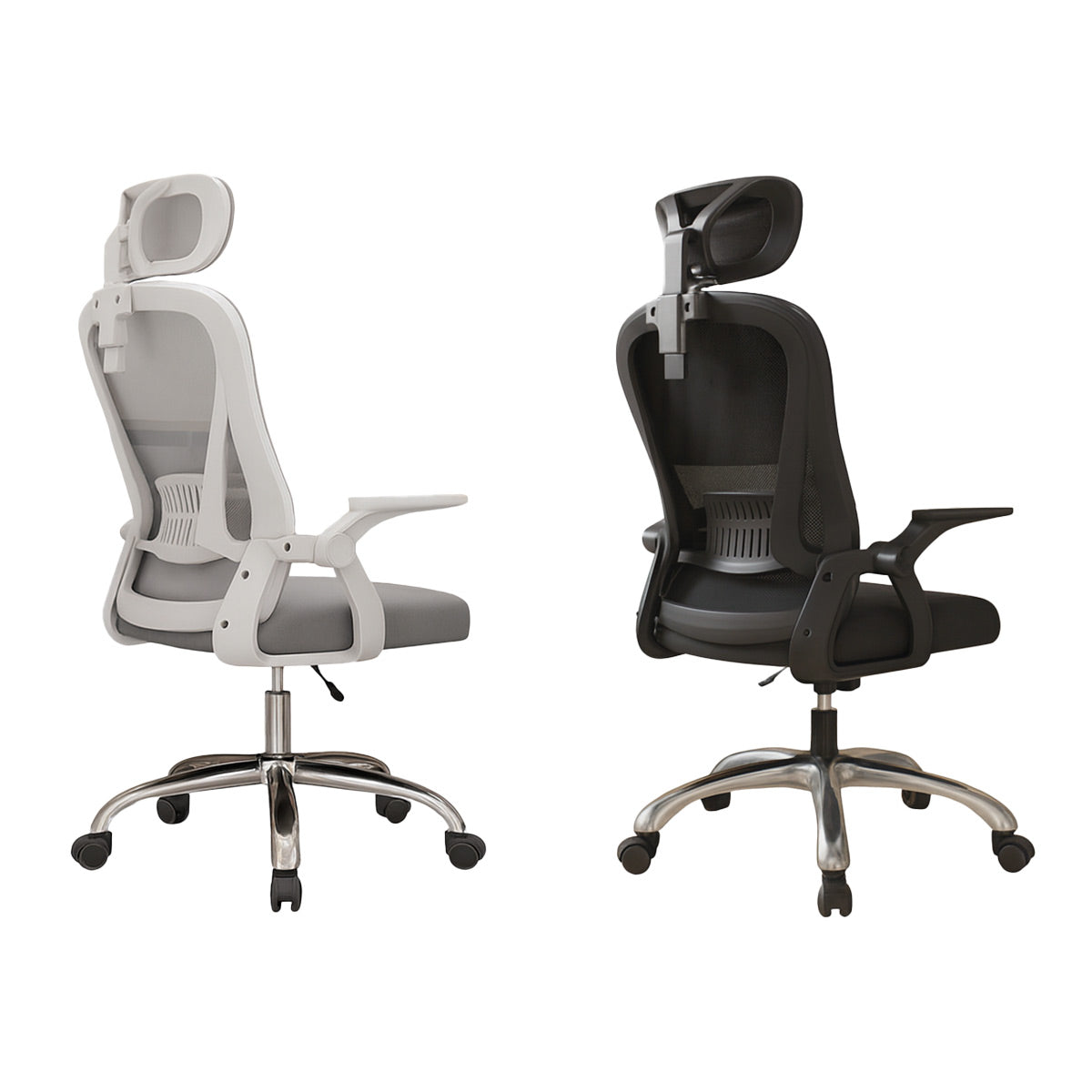 Ergonomic Office Chair Adjustable Mesh Desk Chair with Headrest