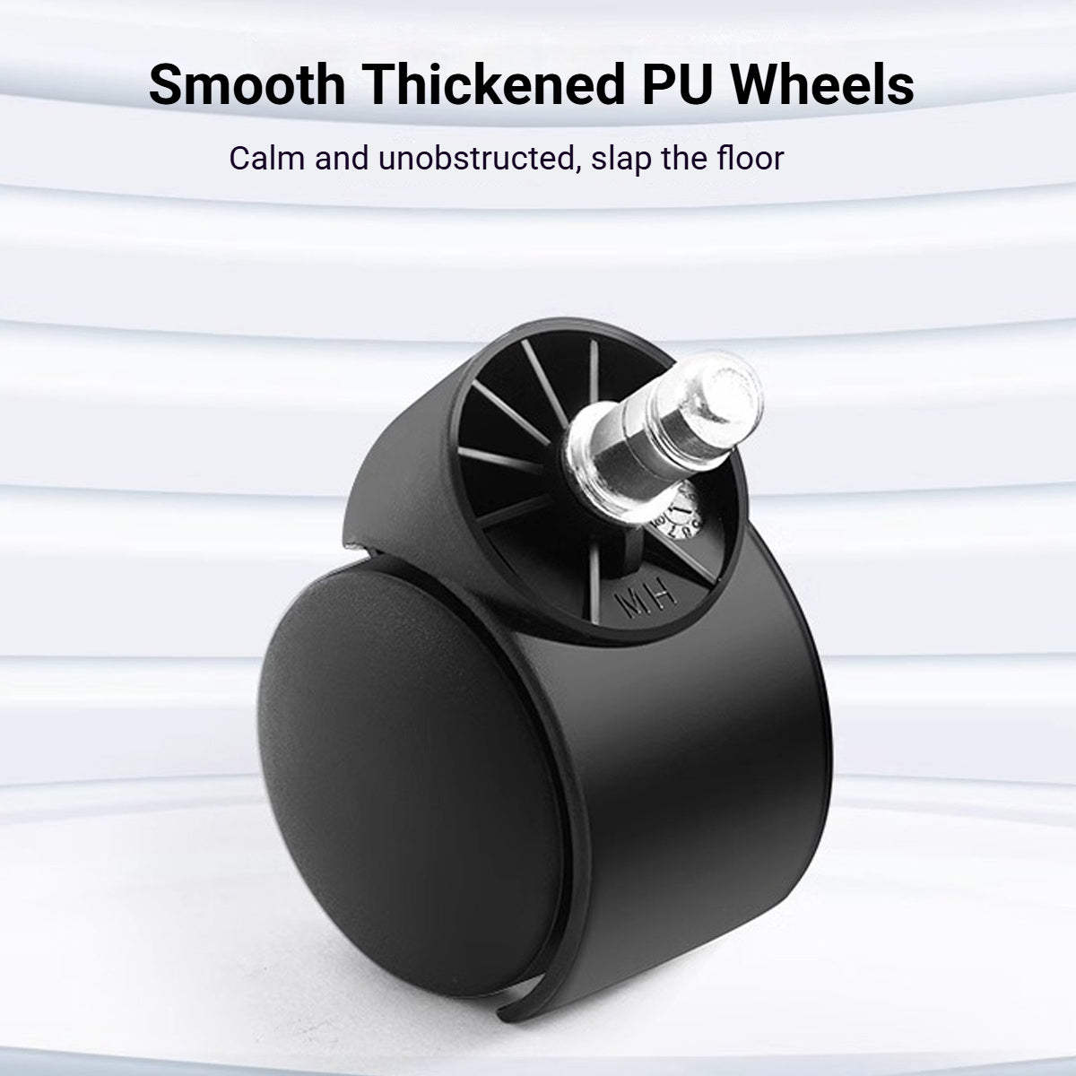 Ergonomic Office Chair Armrests and Footrest Wheels