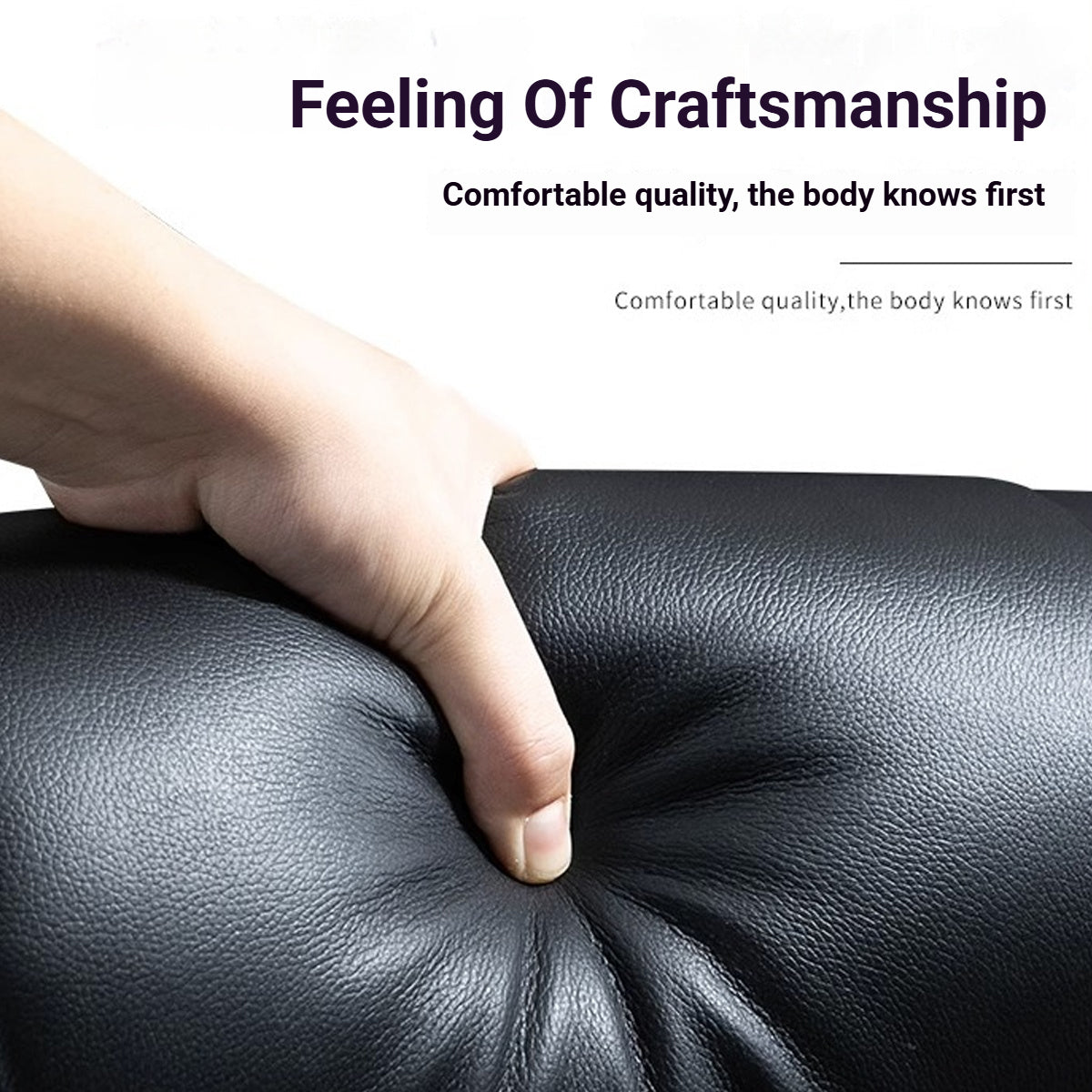 Ergonomic Office Chair Armrests and Footrest Wheels
