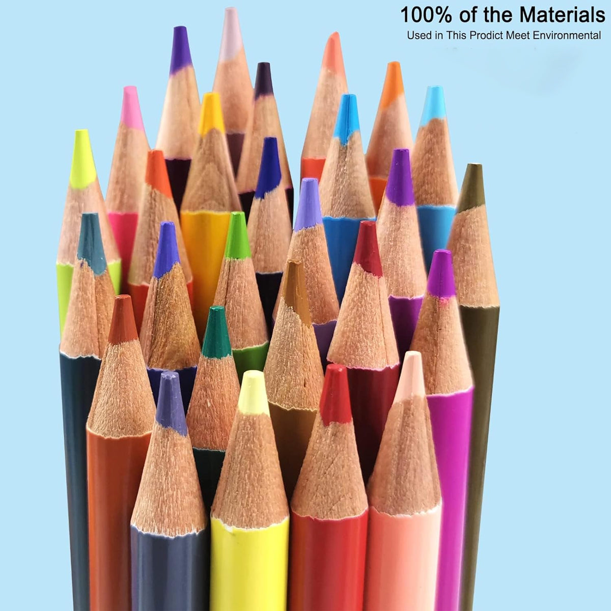 48/120 Coloured Oil Pastel Pencils Set with Soft Core