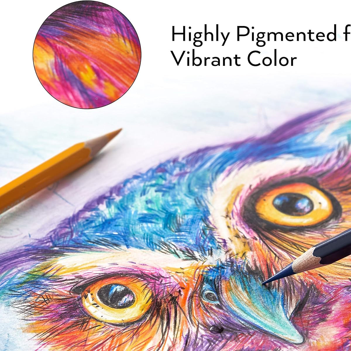 48/120 Coloured Oil Pastel Pencils Set with Soft Core