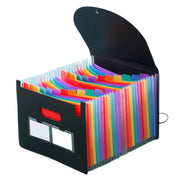 A4 Expanding File Organiser 25 Compartments with Handle