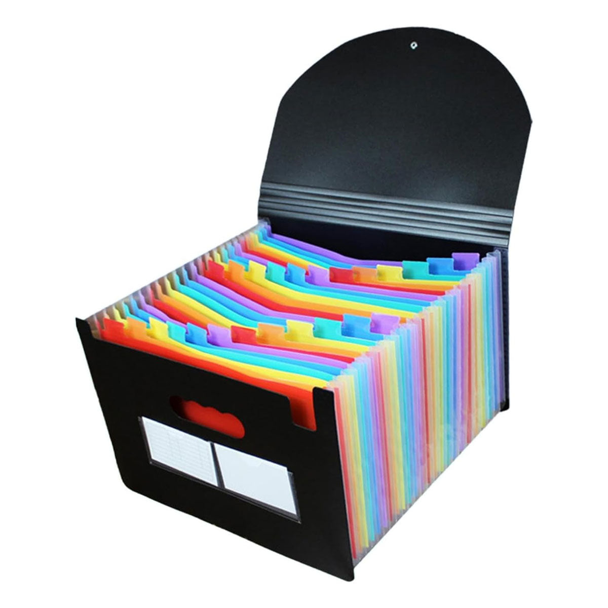 A4 Expanding File Organiser 25 Compartments with Handle