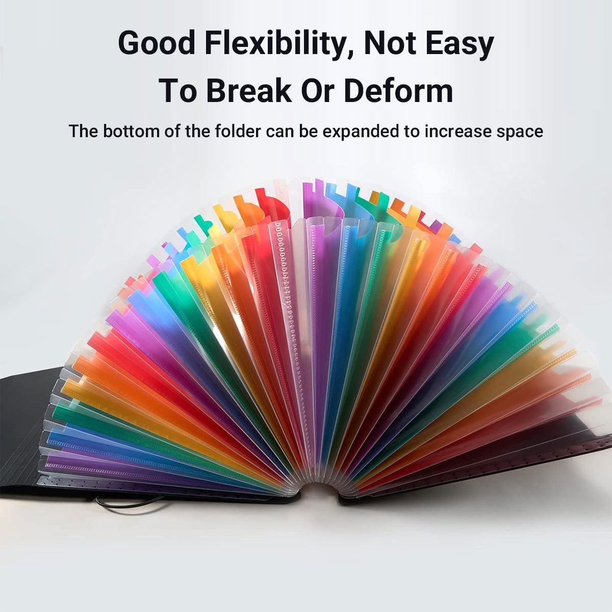 A4 Expanding File Organiser 25 Compartments with Handle