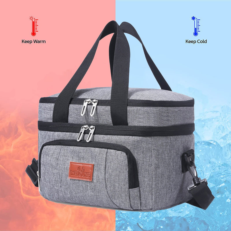 10L Portable Thermal Lunch Bag with Cooler