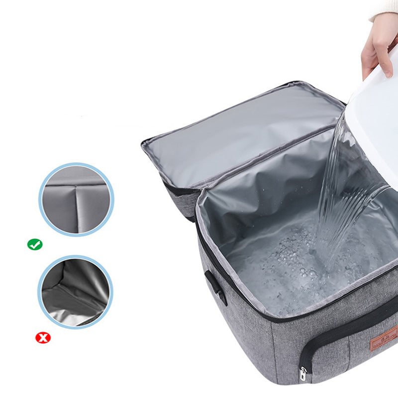 10L Portable Thermal Lunch Bag with Cooler