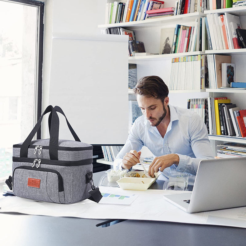 10L Portable Thermal Lunch Bag with Cooler