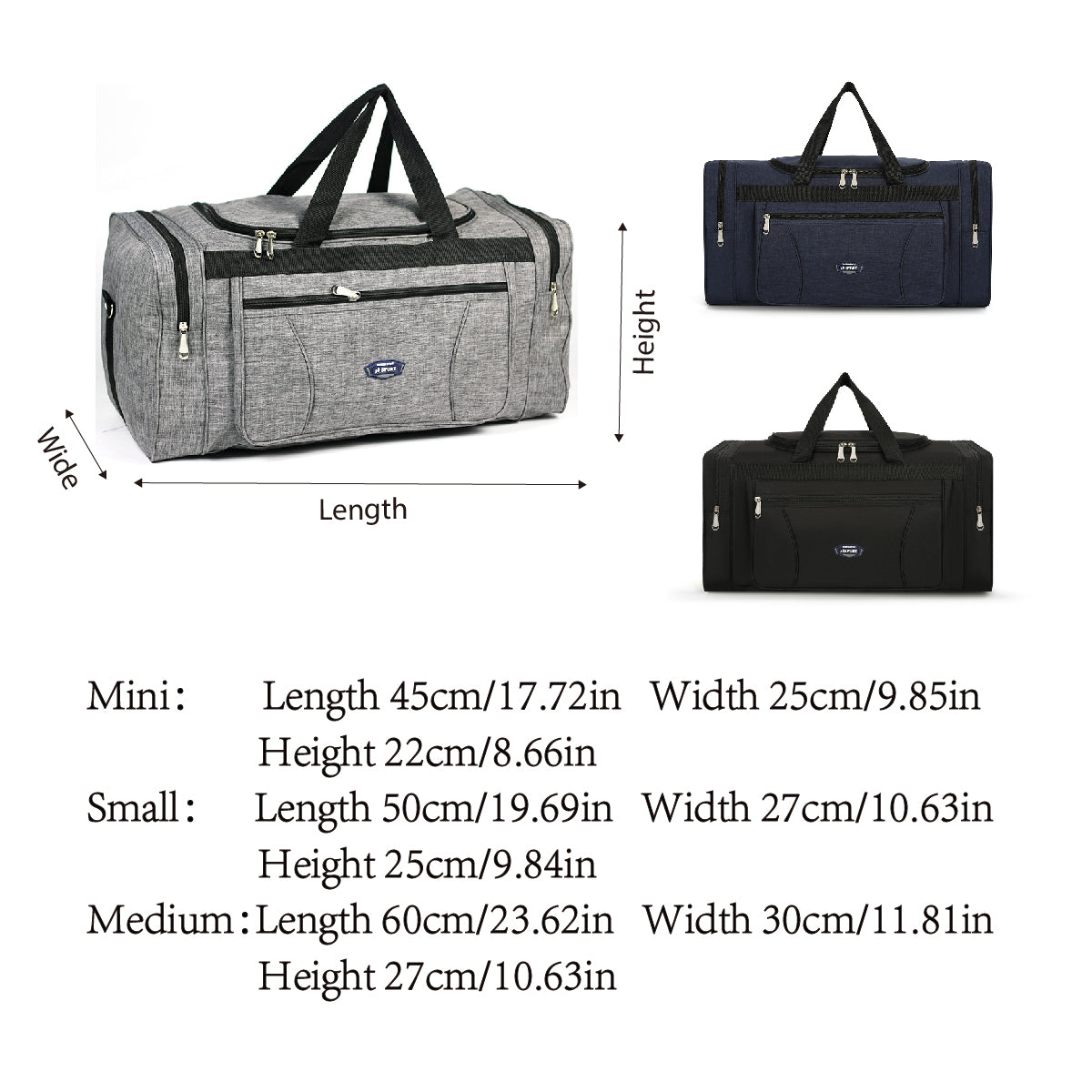 Waterproof Foldable Travel Luggage Bag
