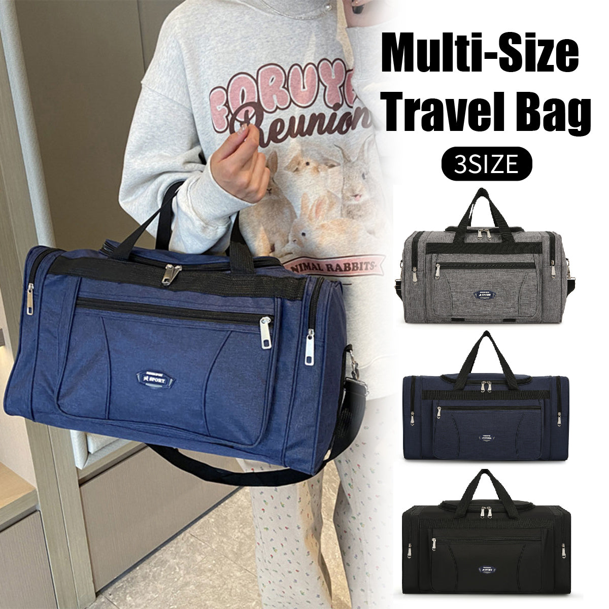 Waterproof Foldable Travel Luggage Bag