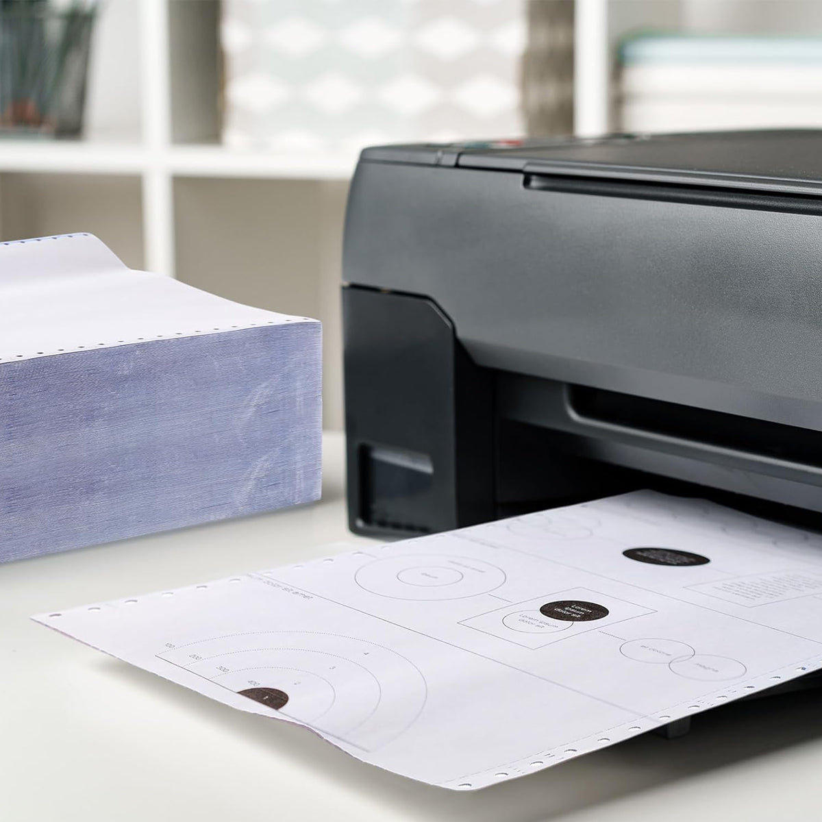 2000 Pages Dot Matrix Printer Paper 381x279mm
