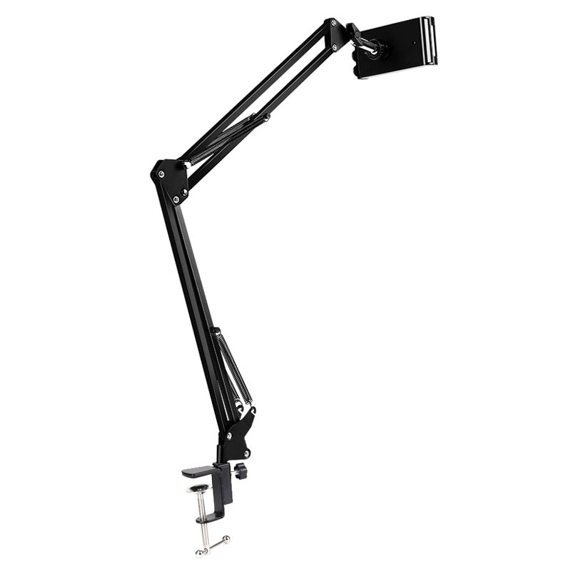 Long Arm Tablet Stand Phone Holder with 360° Rotation for Desk and Bed
