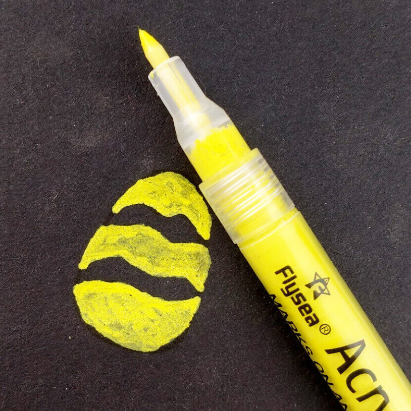 6/12/24/35/80 Pcs Acrylic Paint Pens Extra Fine Water-Based