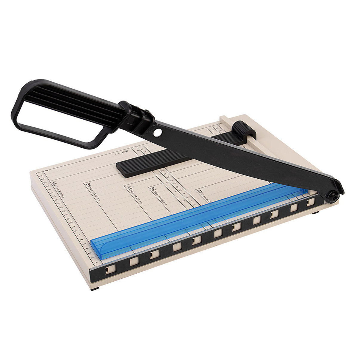 A4 Paper Cutter Guillotine with Non-Slip Base and Guide Grid