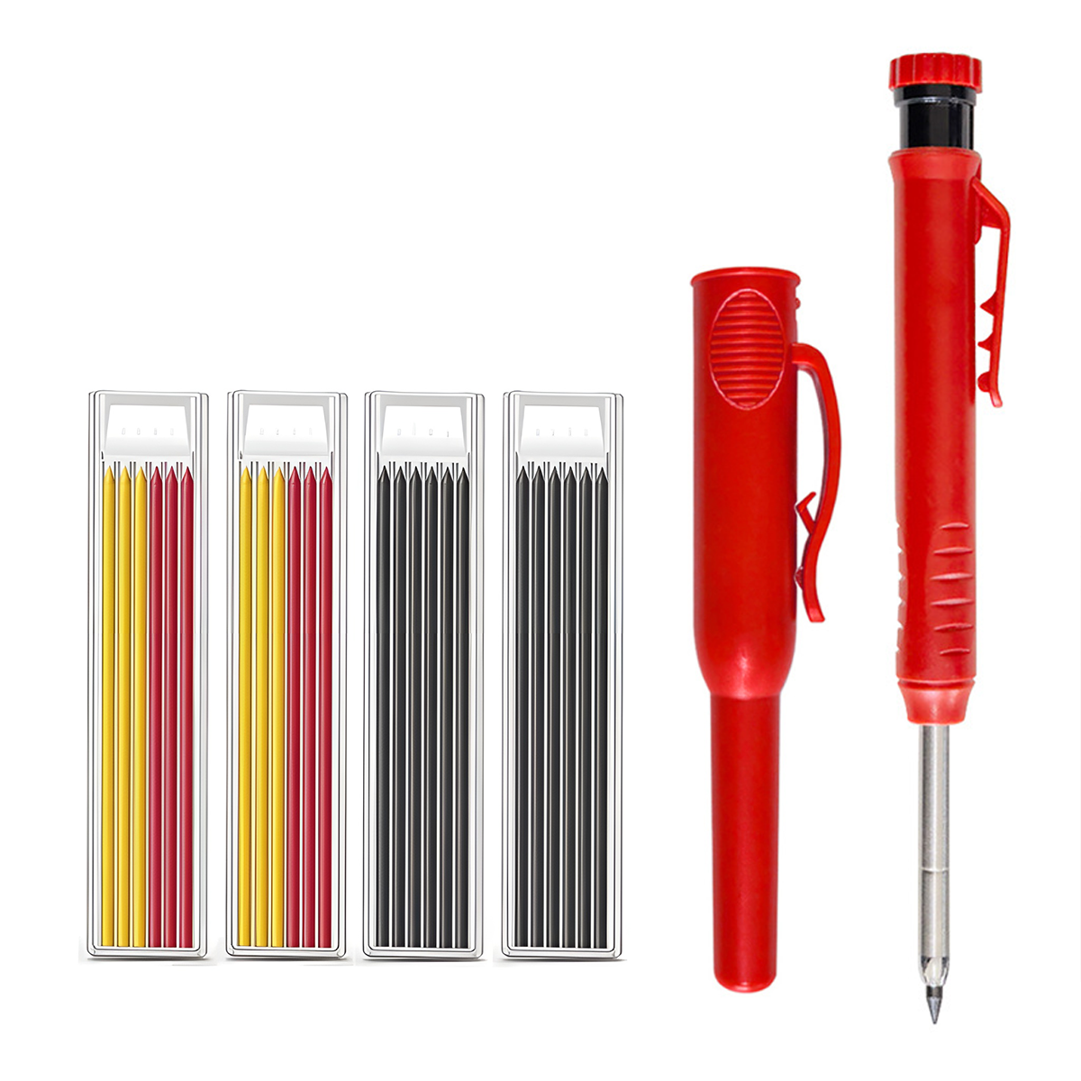 Mechanical Carpenter Pencil for Wood Metal Marking