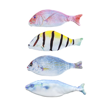 Creative Fish Pencil Case Large Capacity Waterproof Oxford Zip