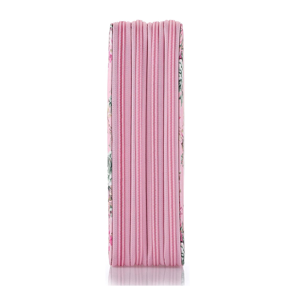 200-Slot Floral Pencil Case with Handle